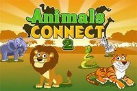 Mahjong Connect με αστεία ζώα