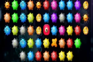 Eliminate viruses in 24 levels