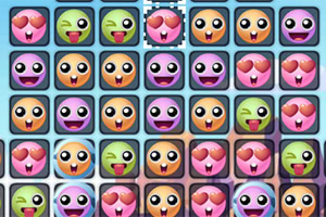Μια εικόνα με πολύχρωμα emoji προσώπων με διάφορες εκφράσεις τοποθετημένα σε πλέγμα