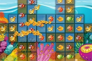 Connect similar fish blocks