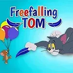 Ο Τομ πέφτει κρατώντας φτερά ενώ ο Τζέρι αιωρείται με μπαλόνια στον αέρα