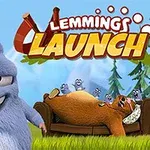 Lemmings Launch is a typical cannon game