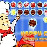 In the game Happy Chef Bubble Shooter you will help the little chef