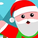 Help Santa ski for as long as possible in this fun high score game!