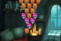 Παίξτε 80 επίπεδα bubble shooter για το Halloween