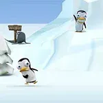 Hit the penguin as far as you can!